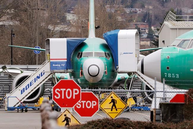 Grounded jet sends Boeing to first annual loss in 2 decades | iNFOnews.ca CP189314194
