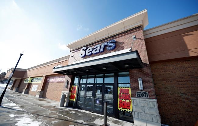 The Latest: Sears creditors challenge ESL's winning bid | iNFOnews.ca CP1860500006