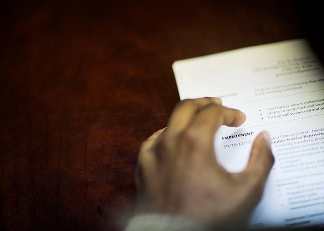 Claims for jobless aid reach highest level since early 2015 | iNFOnews.ca