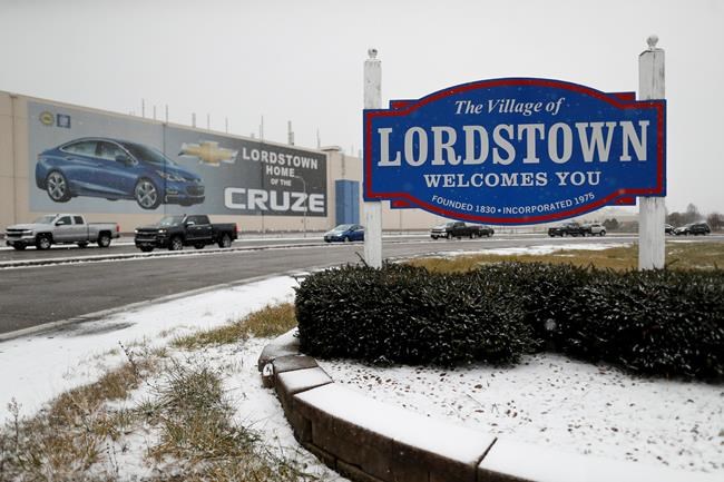 GM selling shuttered Ohio factory to electric truck maker | iNFOnews.ca