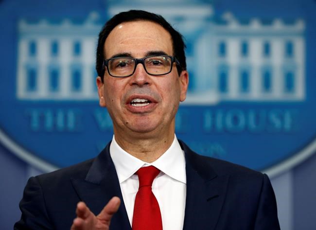 Mnuchin won't say if he wants Tubman on $20 bill | iNFOnews.ca CP650876987