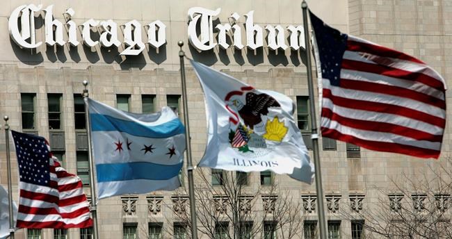 Chicago Tribune sign to stay even though the paper has moved | iNFOnews.ca