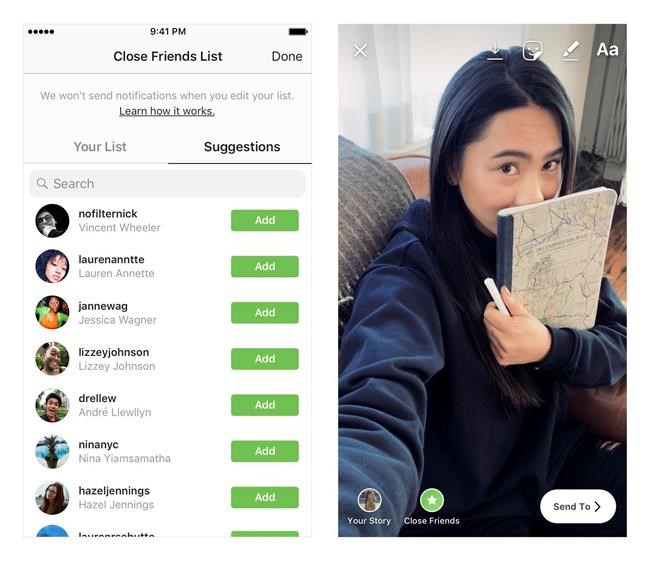 To encourage more use, Instagram to allow sharing with fewer | iNFOnews.ca To encourage more use, Instagram to allow sharing with fewer | iNFOnews.ca