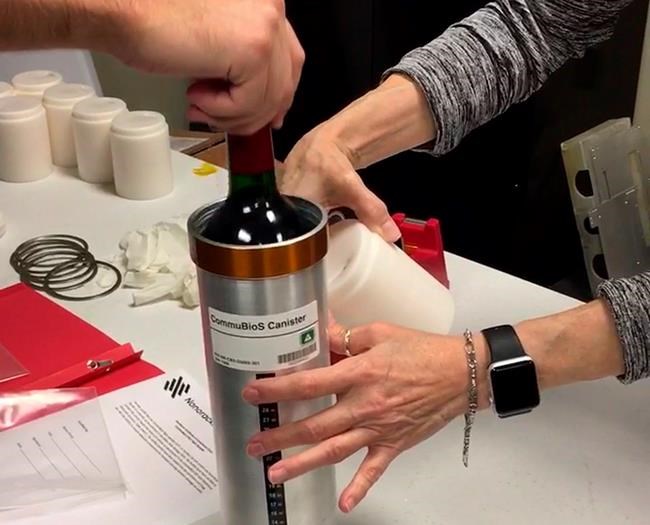 Wine cellar in space: 12 bottles arrive for year of aging | iNFOnews.ca