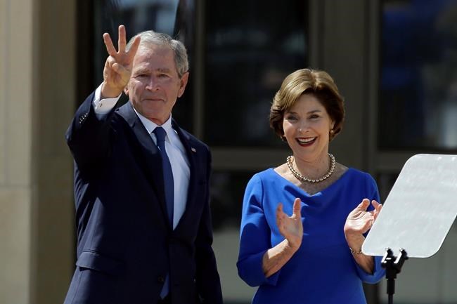 George W. Bush, Laura Bush to be honoured for work with vets | iNFOnews.ca
