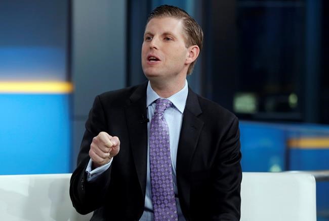 Mayor calls out worker accused of spitting on Eric Trump | iNFOnews.ca