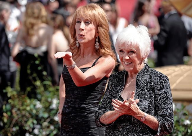 Maggie Griffin, impish mother of comedian Kathy, dies at 99 | iNFOnews.ca