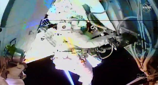 Space station power upgrades nearly finished after spacewalk | iNFOnews.ca