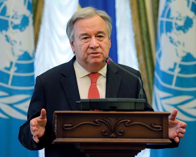 UN criticizes Trump remarks on military action in Venezuela | iNFOnews.ca CP989796263