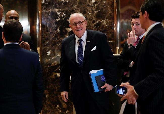 Giuliani's ties to foreign entities could be a complication | iNFOnews.ca