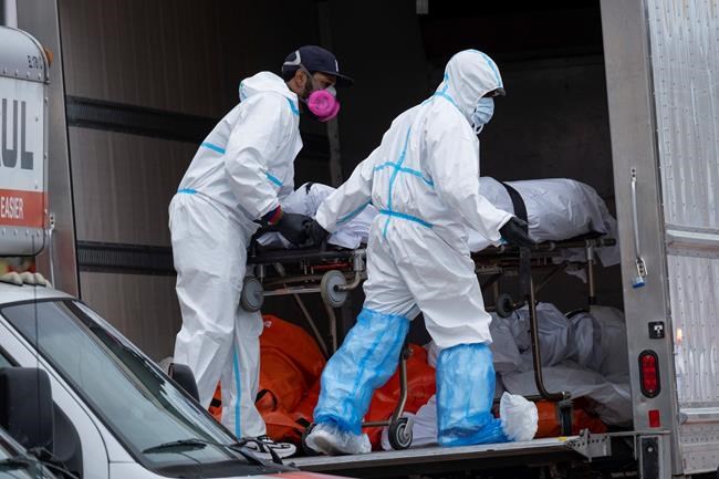 About 50 bodies found in trucks outside NY funeral home | iNFOnews.ca