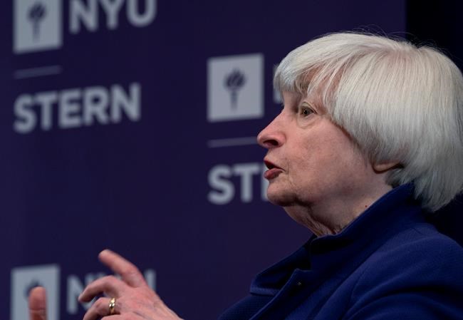 Yellen says Fed needs to avoid 'boom-bust'cycle in economy | iNFOnews.ca