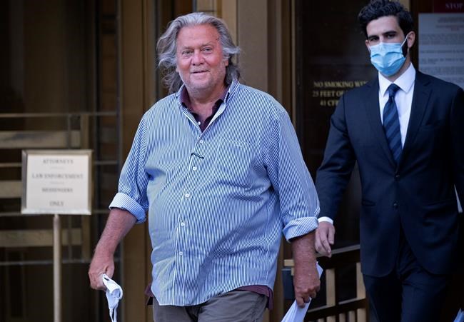 Steve Bannon court appearance next week will be electronic | iNFOnews.ca Steve Bannon court appearance next week will be electronic | iNFOnews.ca