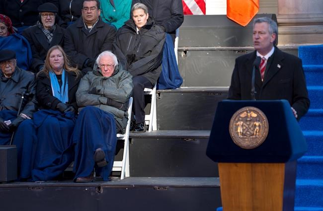New York Mayor Bill de Blasio begins 2nd term at City Hall | iNFOnews.ca