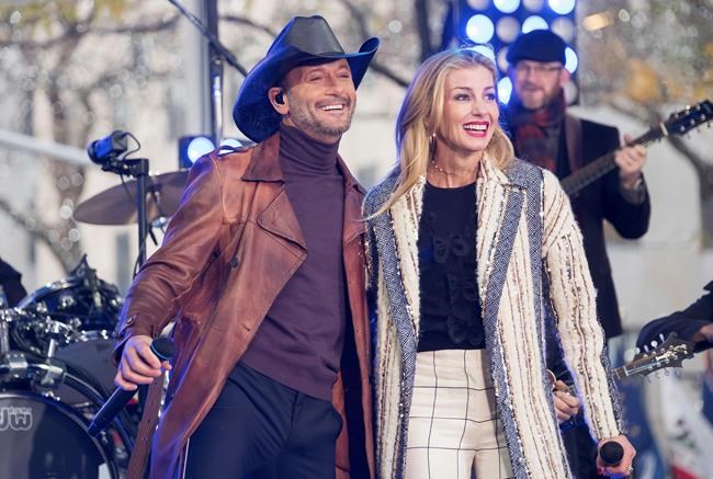 Tim McGraw and Faith Hill find harmony on first duets record | iNFOnews.ca
