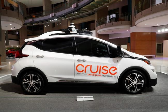 GM's Cruise delays autonomous ride service beyond 2019 | iNFOnews.ca