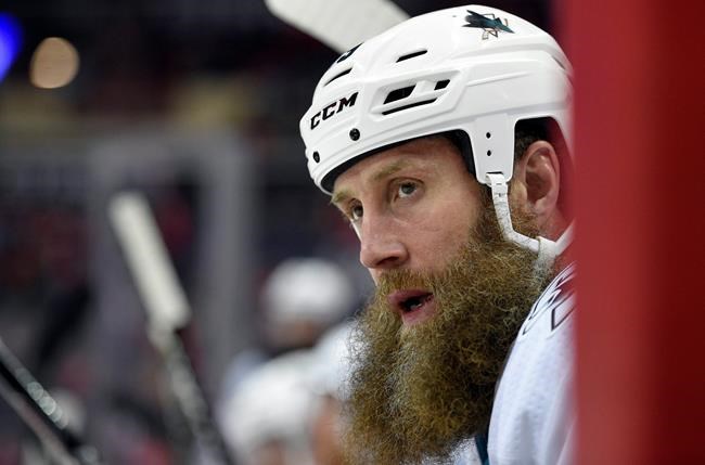 Joe Thornton, 40, signs 1-year, $2 million deal with Sharks | iNFOnews.ca