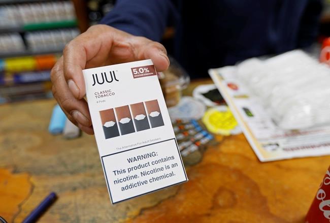 'A world of hurt': 39 states to investigate Juul's marketing | iNFOnews.ca CP1710516333