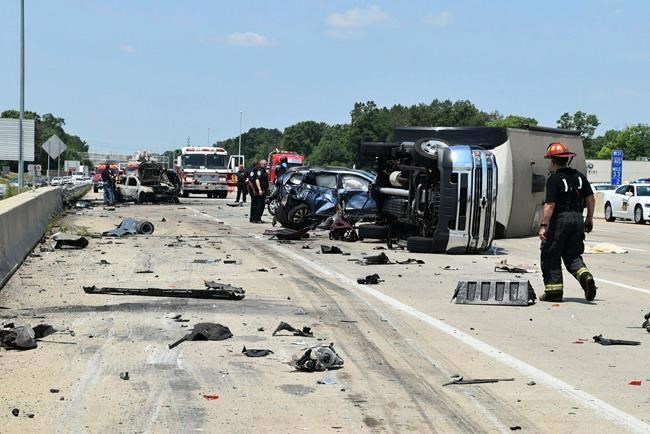Trucker charged in Indiana highway crash killing mom, 2 kids | iNFOnews.ca CP1689119213