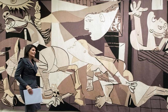 Iconic tapestry of Picasso's 'Guernica' is gone from the UN | iNFOnews.ca