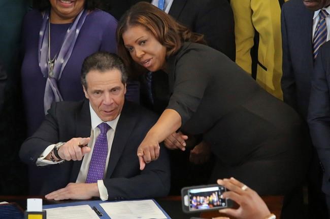 Trump lashes out at New York governor, attorney general | iNFOnews.ca
