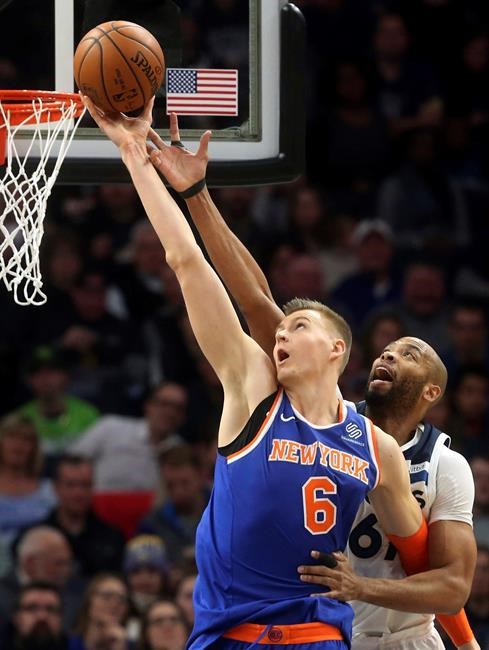 Knicks deal Porzingis to Dallas, say he requested a trade | iNFOnews.ca