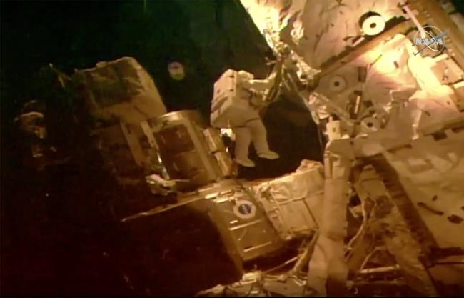 Astronauts squeeze in last spacewalk before SpaceX departure | iNFOnews.ca