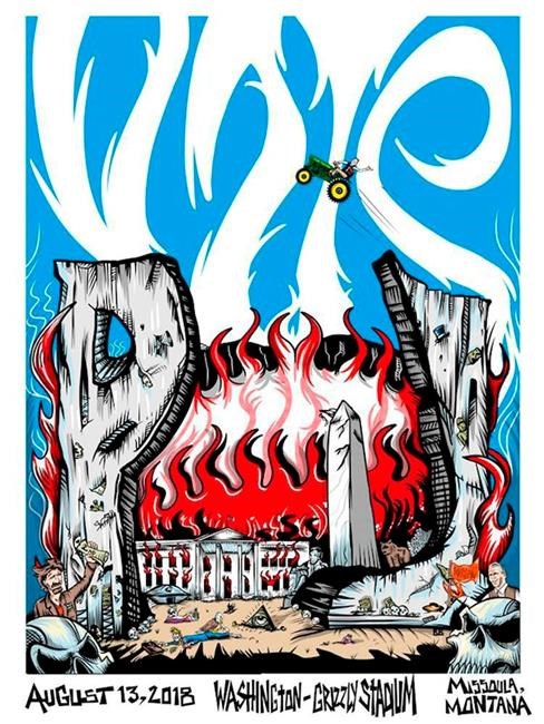 Republicans blast Pearl Jam poster of burning White House | iNFOnews.ca