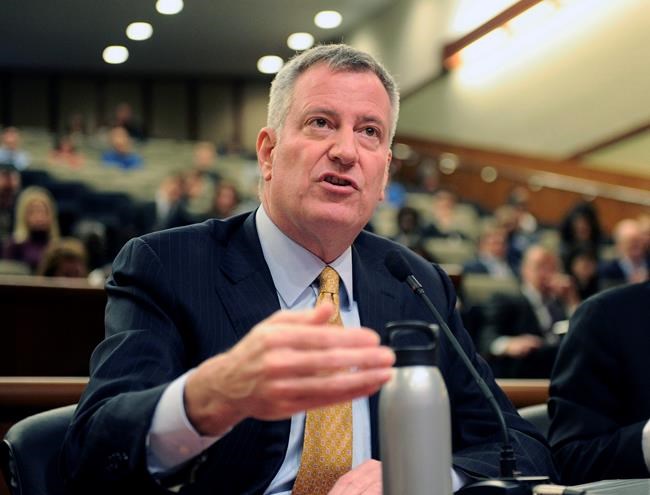 No charges to be filed against NYC mayor over fundraising | iNFOnews.ca