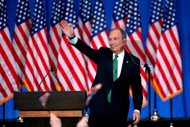 Bloomberg to give $18M to DNC; state parties to get offices | iNFOnews.ca