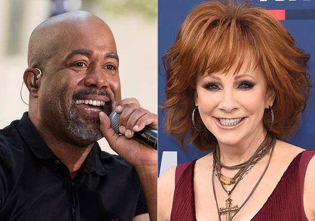 Reba McEntire, Darius Rucker take over as CMA Awards hosts | iNFOnews.ca CP1146899427