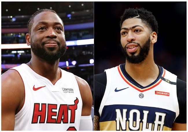 Anthony Davis, Dwyane Wade to cover NBA 2K20 video game | iNFOnews.ca
