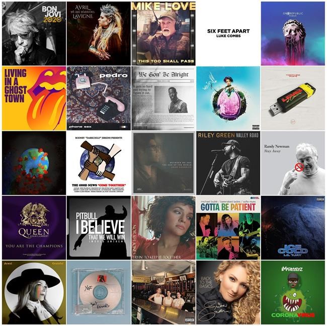 40 songs about the coronavirus pandemic. Listen here. | iNFOnews.ca