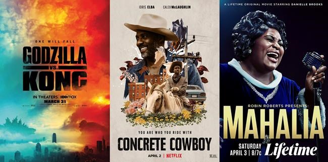 New this week: Godzilla vs Kong, 'Concrete Cowboy' & Mahalia | iNFOnews.ca