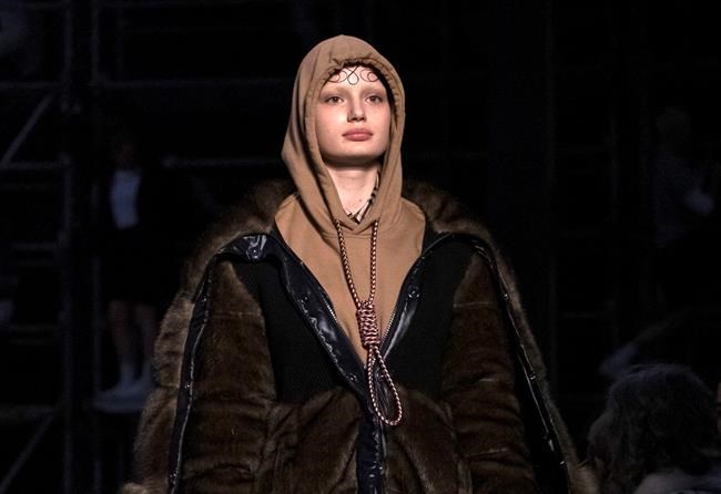 Burberry apologizes for hoodie with noose knot | iNFOnews.ca