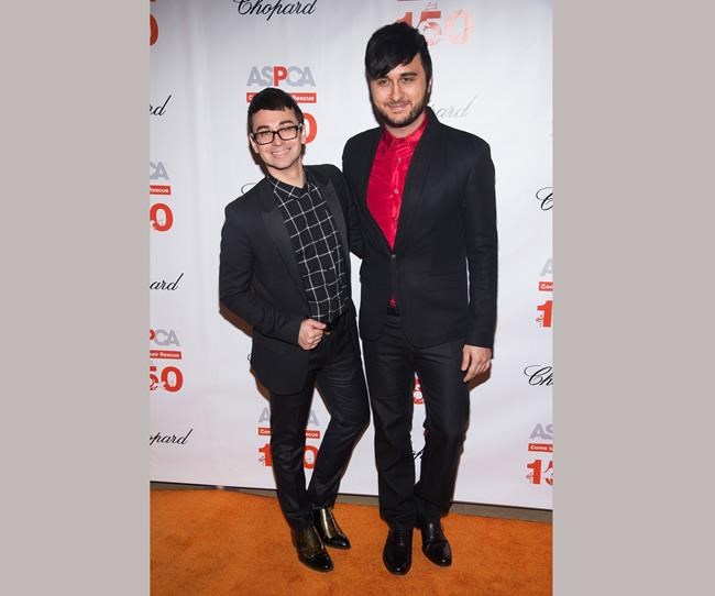 The grooms wore black: Christian Siriano weds Brad Walsh | iNFOnews.ca