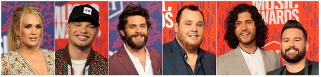 Kane Brown, Luke Combs among CMT Artists of the Year | iNFOnews.ca Kane Brown, Luke Combs among CMT Artists of the Year | iNFOnews.ca