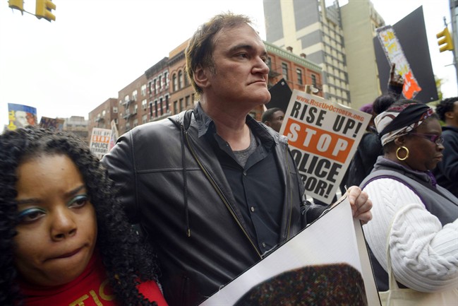 Police backlash puts pressure on Quentin Tarantino's upcoming film 'Hateful Eight' | iNFOnews.ca CP35174461