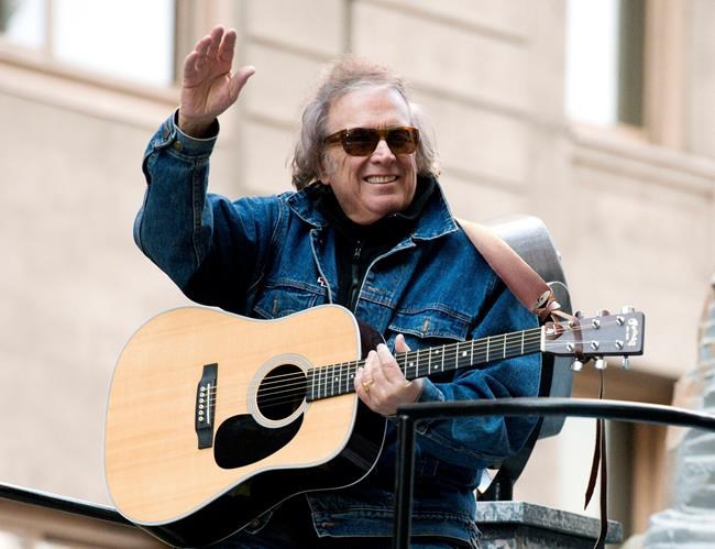 Singer Don McLean, wife, finalize divorce | iNFOnews.ca