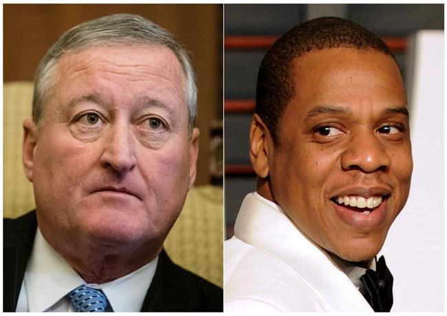 Made Up in America? Philly mayor tweets photo with Jay-Z | iNFOnews.ca Made Up in America? Philly mayor tweets photo with Jay-Z | iNFOnews.ca