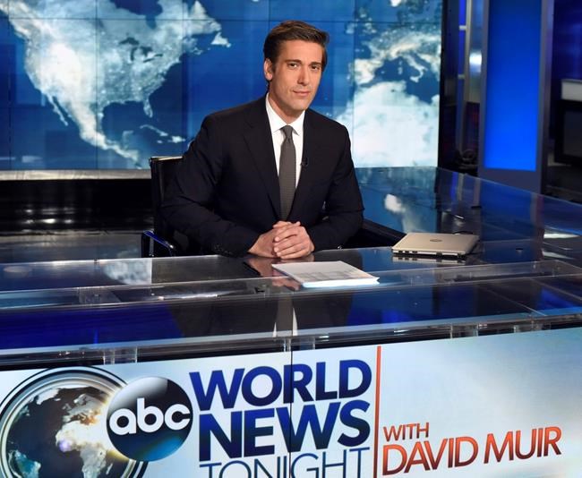 ABC's Muir hits five-year mark at 'World News' on the top | iNFOnews.ca CP90088413