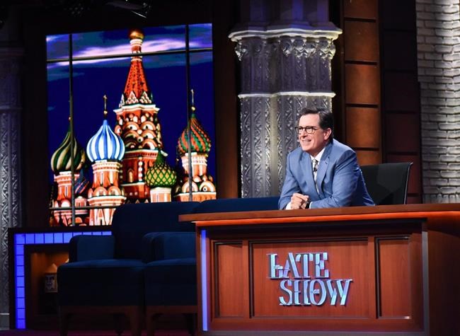Colbert's shows from Russia are winners for CBS | iNFOnews.ca Colbert's shows from Russia are winners for CBS | iNFOnews.ca