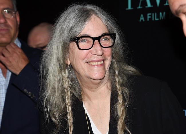 Patti Smith returns to singing live with Brooklyn concert | iNFOnews.ca CP979218642