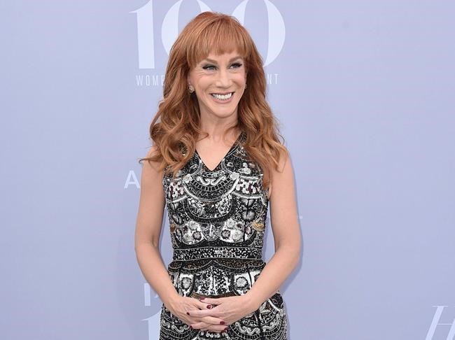 Who's sorry now? Not Kathy Griffin over Trump photo, video | iNFOnews.ca CP577953903