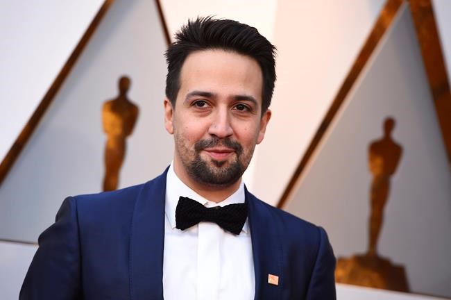 Miranda, "Game of Thrones" #MeToo figure take Webby Awards | iNFOnews.ca CP647094835