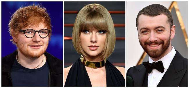 Swift, Smith and Sheeran tapped for iHeartRadio Jingle Ball | iNFOnews.ca
