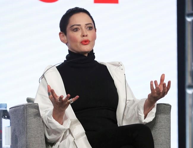 Rose McGowan wishes 'solace' for family of late manager | iNFOnews.ca CP385957962