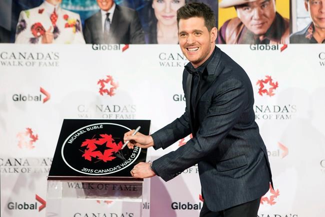 Michael Buble cancelling events due to vocal cord surgery | iNFOnews.ca