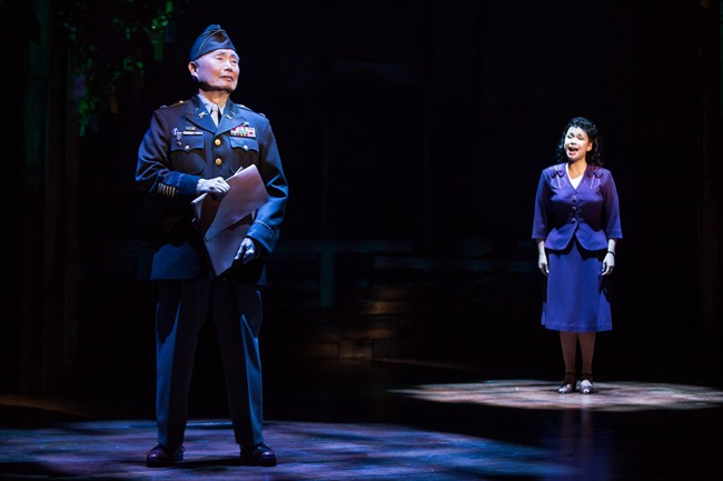 George Takei musical 'Allegiance' starring Lea Salonga and Telly Leung to close next month | iNFOnews.ca CP35918539