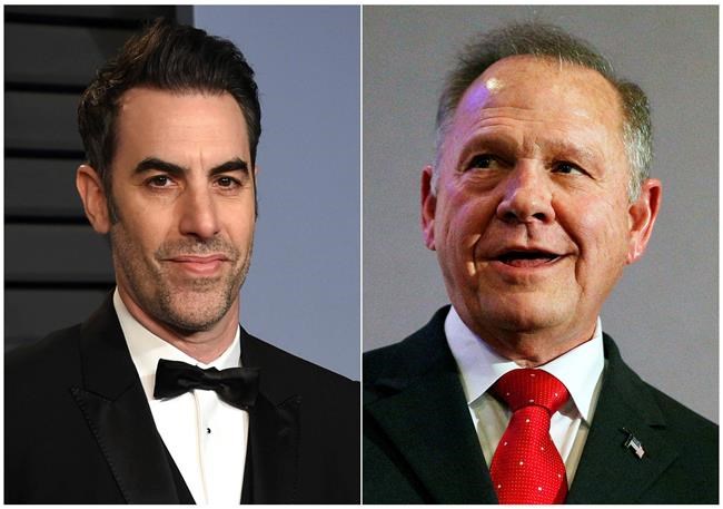 Roy Moore sues Sacha Baron Cohen over 'defamatory' TV prank | iNFOnews.ca